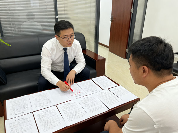 彭先生与十堰文凯讨债公司达成合作